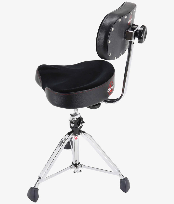 Gibraltar 9608MB 16" Cordura Saddle Drum Throne with Backrest - Ev - Entz Music