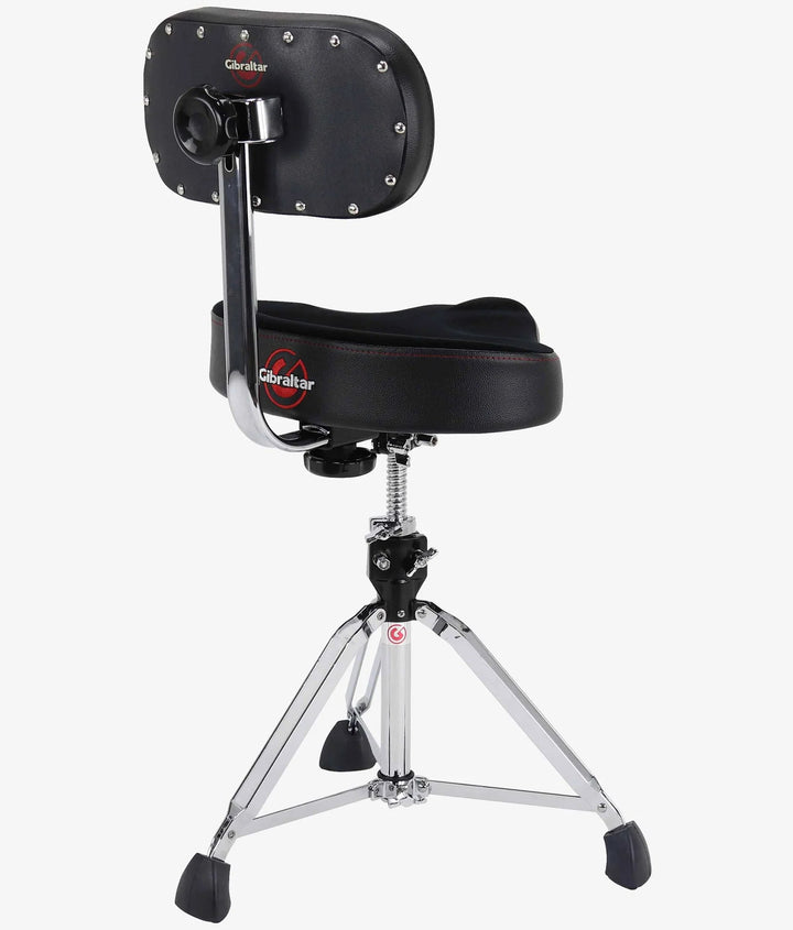 Gibraltar 9608MB 16" Cordura Saddle Drum Throne with Backrest - Ev - Entz Music