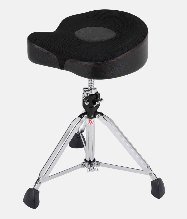 Gibraltar 9608MW2T 9000 Series 16" Airtech Mesh Saddle Drum Throne - Ev - Entz Music