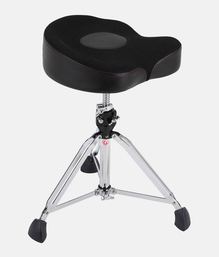 Gibraltar 9608MW2T 9000 Series 16" Airtech Mesh Saddle Drum Throne - Ev - Entz Music