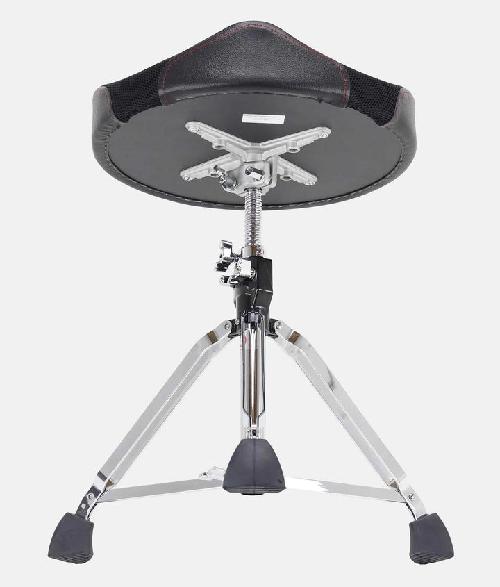 Gibraltar 9608RW2T 17" Airtech Mesh Round Drum Throne - Ev - Entz Music