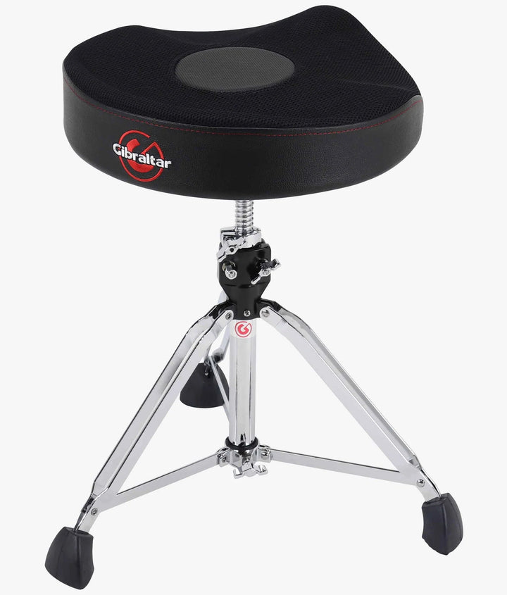 Gibraltar 9608RW2T 17" Airtech Mesh Round Drum Throne - Ev - Entz Music