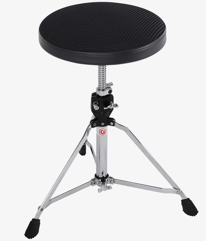 Gibraltar 9708AST 9000 Series 13" Airtech Web Skinny Top Round Drum Throne - Ev - Entz Music