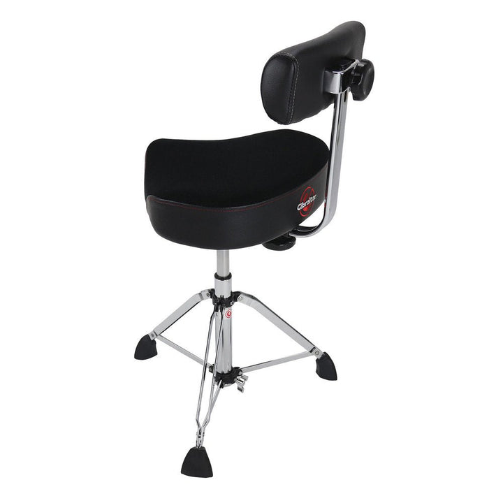 Gibraltar 9808HMB 16" Hydraulic Saddle Drum Throne - Ev - Entz Music