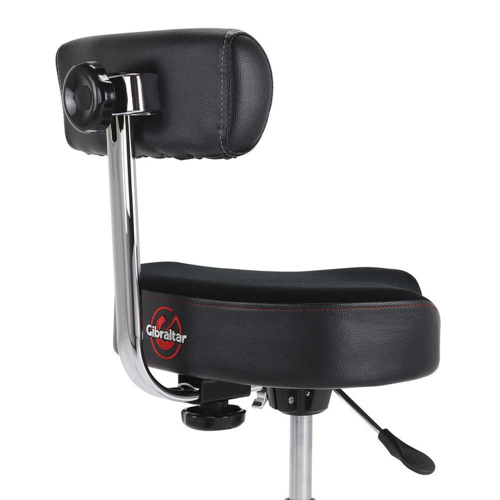 Gibraltar 9808HMB 16" Hydraulic Saddle Drum Throne - Ev - Entz Music