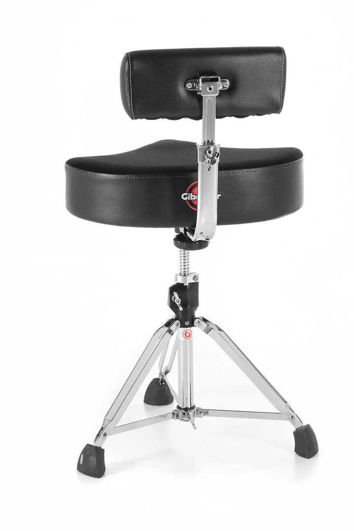 Gibraltar 9808OS - AB 9000 Series 18" Cordura Drum Throne with Backrest - Ev - Entz Music