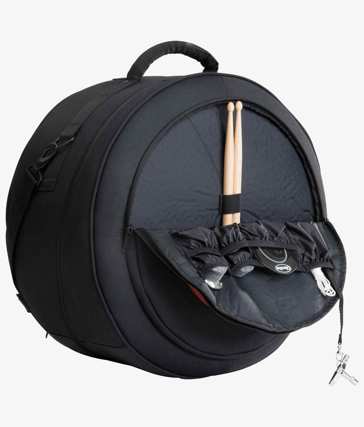 Gibraltar GPSBCZ 14" Deluxe Snare Drum Bag, Cross - Cut Zipper - Ev - Entz Music