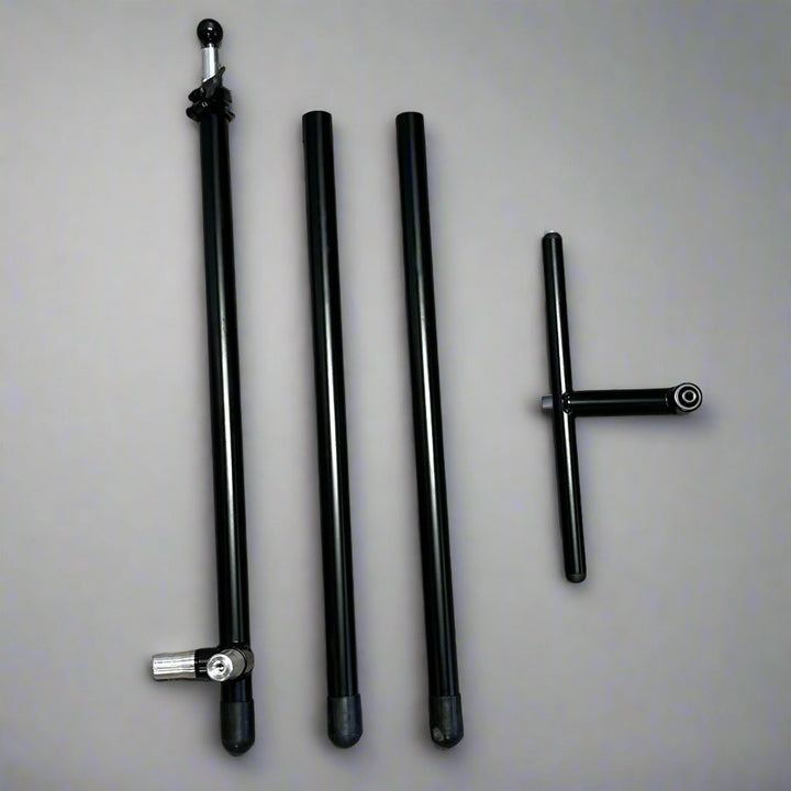 Global Gong Stand - Travel Tripod Design with Custom Carry Bag - Lightweight and Durable Gong Stand - Ev - Entz Music