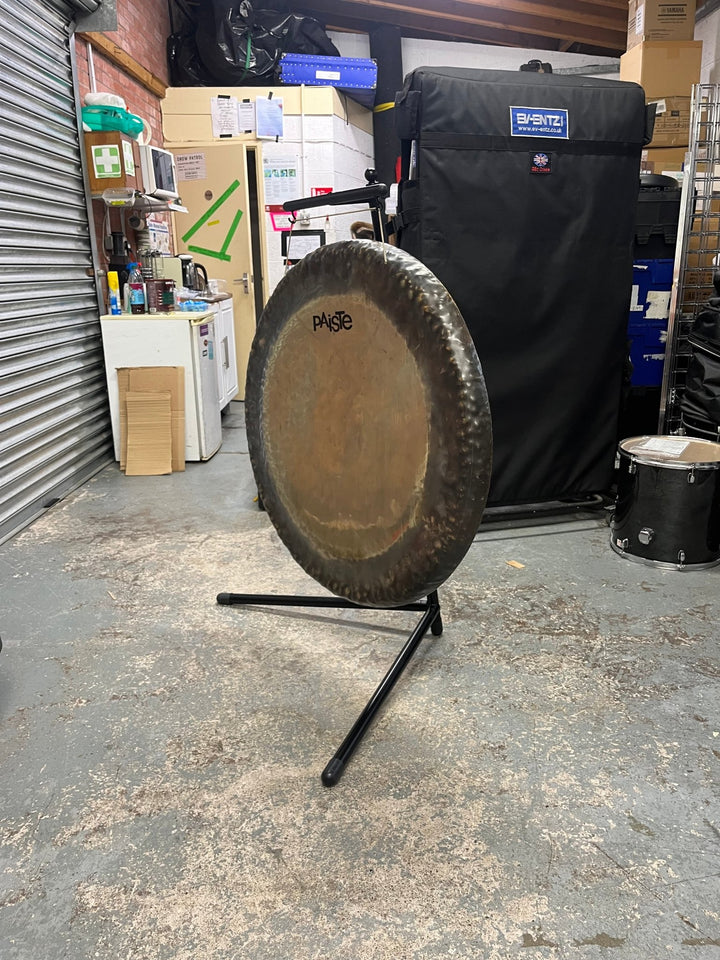 Global Gong Stand - Travel Tripod Design with Custom Carry Bag - Lightweight and Durable Gong Stand - Ev - Entz Music