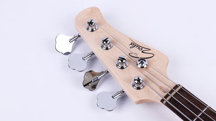 Gould P Style 4 - String Electric Bass Guitar - Cream Finish, Poplar Body, P Pickup - Ev - Entz Music