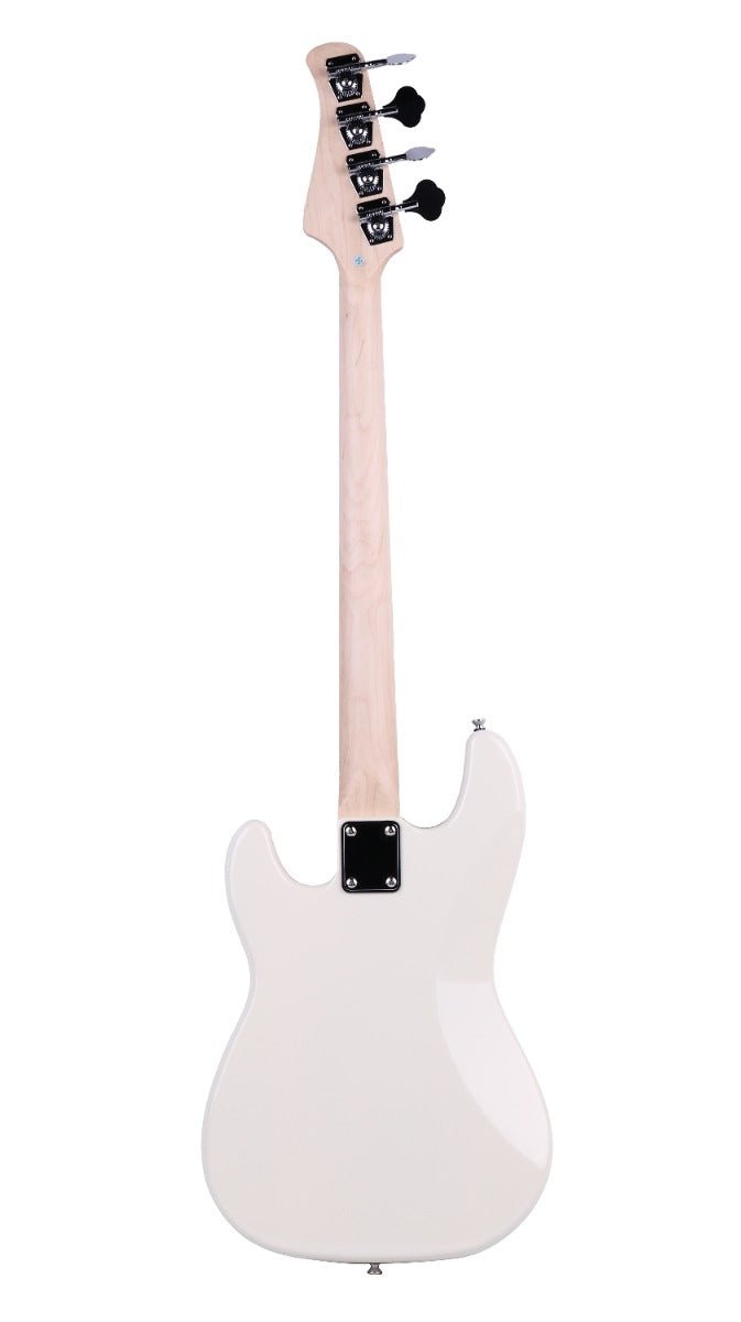 Gould P Style 4 - String Electric Bass Guitar - Cream Finish, Poplar Body, P Pickup - Ev - Entz Music