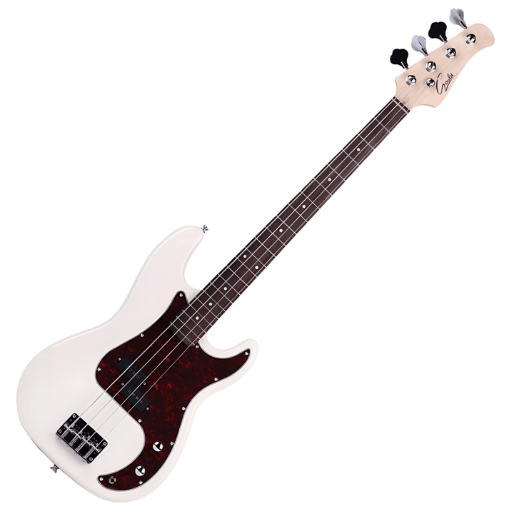 Gould P Style 4 - String Electric Bass Guitar - Cream Finish, Poplar Body, P Pickup - Ev - Entz Music