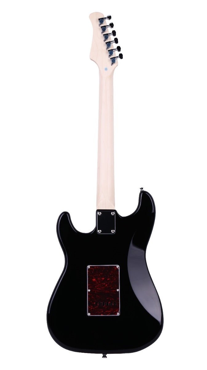 Gould ST Style Electric Guitar – Black, 3 Single - Coil Pickups, Maple Neck - Ev - Entz Music
