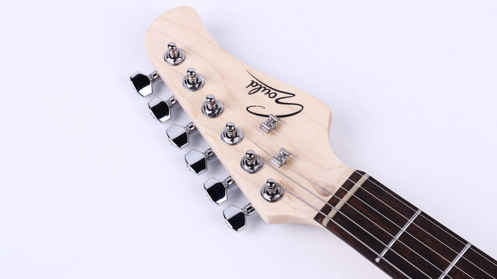Gould ST Style Electric Guitar – Black, 3 Single - Coil Pickups, Maple Neck - Ev - Entz Music