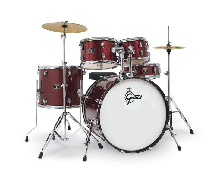 Gretsch Renegade Drum Set 22" - Affordable, Complete Drum Kit for Beginners - Ev - Entz Music
