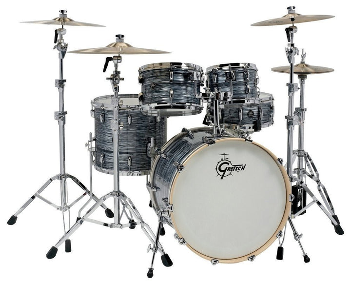 Gretsch Renown Maple 4 - Piece Shell Pack – 22" Bass Drum, 10" & 12" Rack Toms, 16" Floor Tom with 302 Hoops - Ev - Entz Music