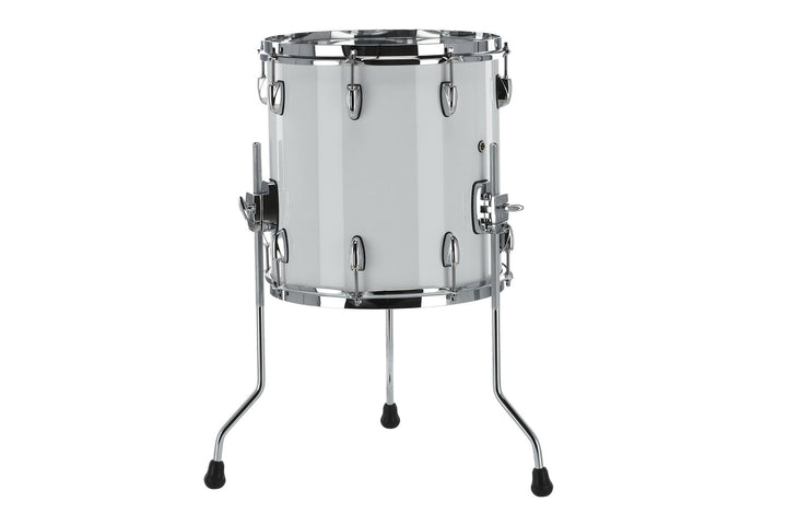 Gretsch Renown Maple Floor Tom - Piano White, 14x14 - Classic Gretsch Sound with Modern Features - Ev - Entz Music