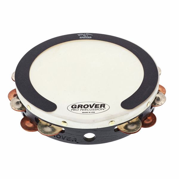 Grover 10" Double Row GS/PHBR Combo Tambourine - Ev - Entz Music