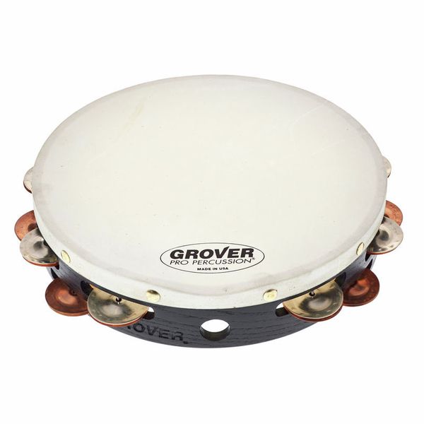Grover 10" Double Row GS/PHBR Combo Tambourine - Ev - Entz Music