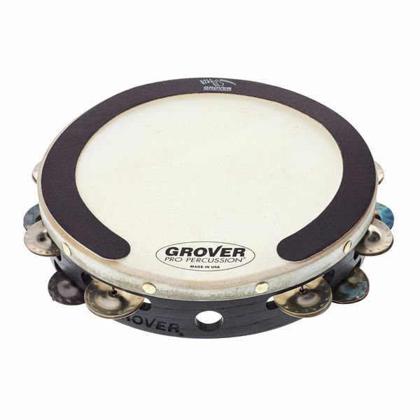 Grover 10" Double Row Hybrid Silver Tambourine - Ev - Entz Music