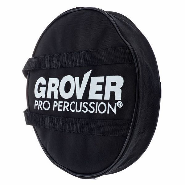 Grover 10" Single Row German Silver Tambourine - Ev - Entz Music