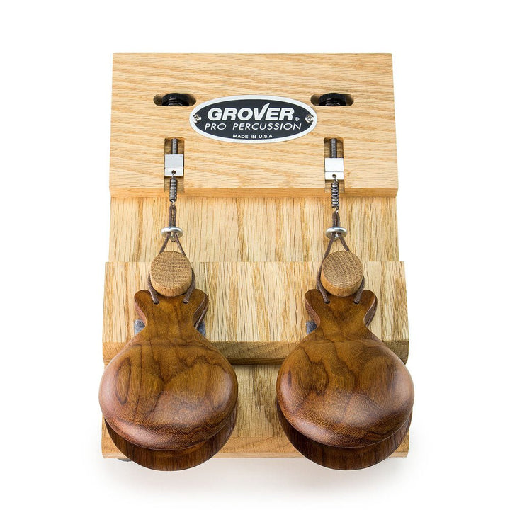 Grover Quick - Adjust Castanet Machine – Adjustable Tension & Cymbal Stand Mountable - Ev - Entz Music