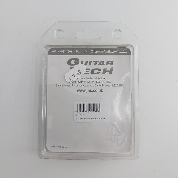 Gt Jack Socket Plate angled jp30 - Ev - Entz Music