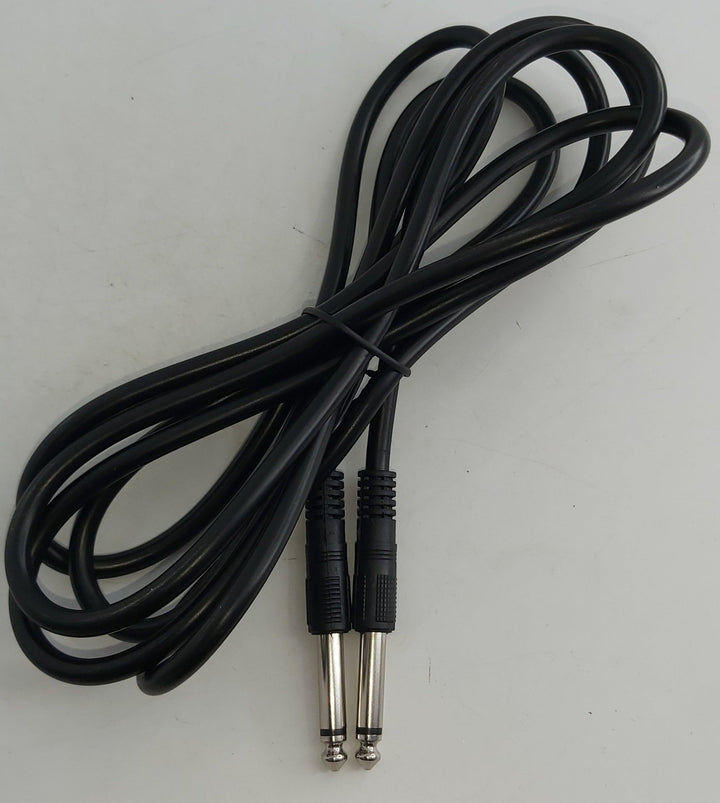 Guitar/Instrument cable Black. 2M Jack - Jack - Ev - Entz Music