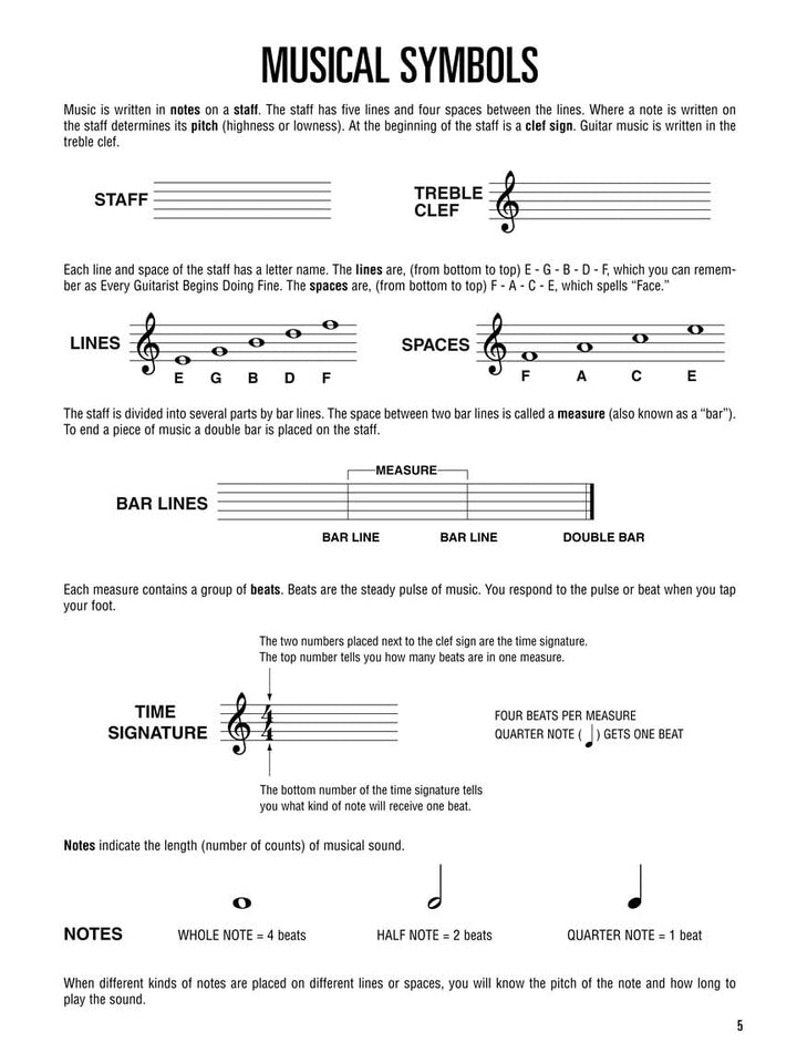 Hal Leonard Guitar Method Book 1 Second Edition - Ev - Entz Music