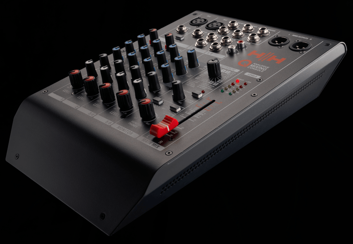 HH Q6FX Compact 6 - Channel Mixer – USB Audio, DSP Effects & 3 - Band EQ - Ev - Entz Music