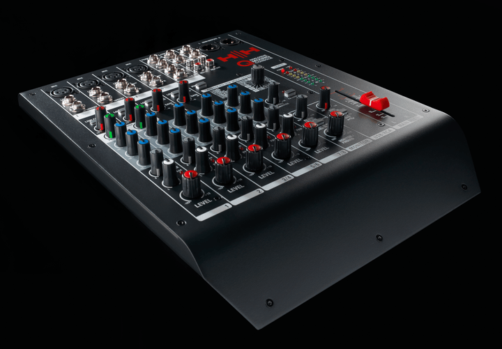 HH Q8FX Compact 8 - Channel Analogue Mixing Console – USB, DSP Effects, and Compression - Ev - Entz Music