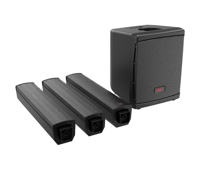 HH Tensor - GO All - in - One Column PA System: The Ultimate Portable Audio Solution - Ev - Entz Music