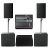 HH Tensor Live Sound Bundle – 2 x TRE - 1501 Tops, 2 x TRS - 1800 Subs, TRM - 1201 Monitor, Q16FX Mixer & Free HH Speaker Poles (HH - BUNDLE - 01) - Ev - Entz Music
