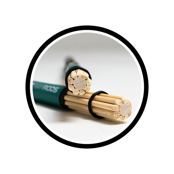 Ramrods Classic Lites – Slim 7A-Feel Percussion Rods (JRAMCLALT)