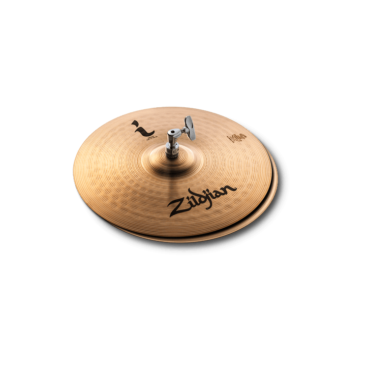 Zildjian I Family 14" HiHats with a traditional finish.