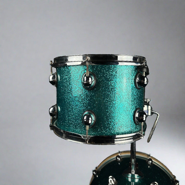 Pre-Owned Premier Genista in Green Sparkle Original Chinese Prototype Rack Tom 4