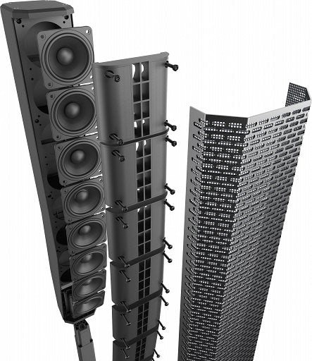 “EVOLVE 50M professional powered PA speaker system – black version”

