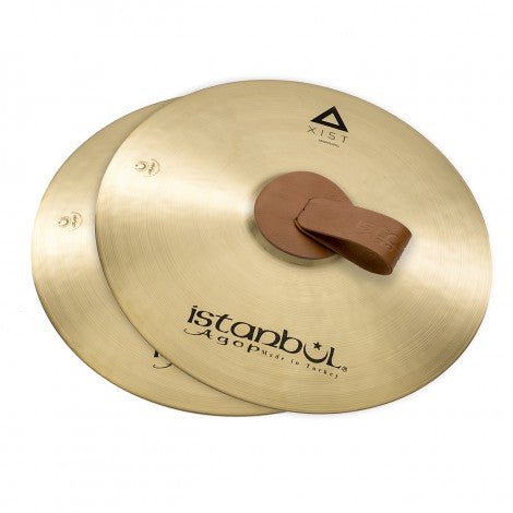 Istanbul Agop 18″ Xist Marching Cymbals – Regular Pair for Band and Outdoor Use (IXMB18) - Ev - Entz Music