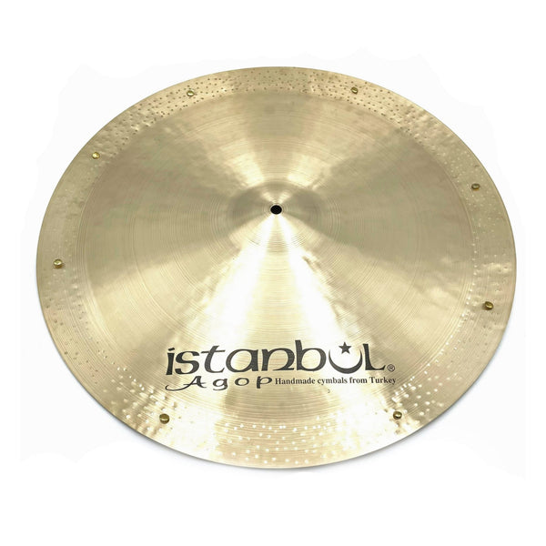 Istanbul Agop 22" Traditional Swish Cymbal – Handcrafted B20 Bronze with Unique Dark Overtones - Ev - Entz Music