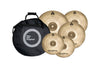 Istanbul Agop Xist Brilliant Cymbal Set (15" / 17" / 19" / 21") – Handcrafted B20 Bronze Cymbals with Bright, Articulate Sound - Ev - Entz Music