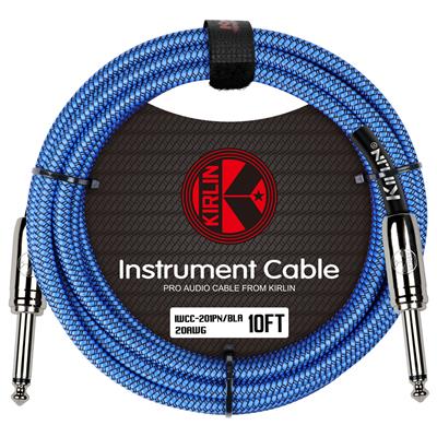 Kirlin 10FT STRAIGHT CABLE - BLUE