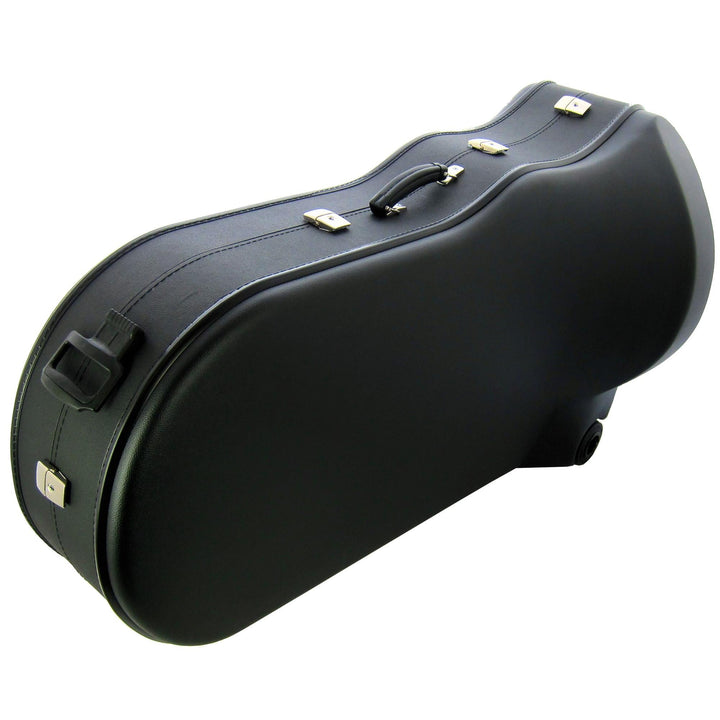Jakob Winter JW9940 BB - Flat Tuba Case – Deluxe Wood Shell with Wheels & Plush Lining - Ev - Entz Music