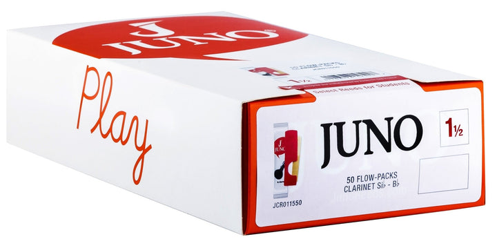 Juno Clarinet Reeds Bb 1.5 Juno (50 Box) - Ev - Entz Music