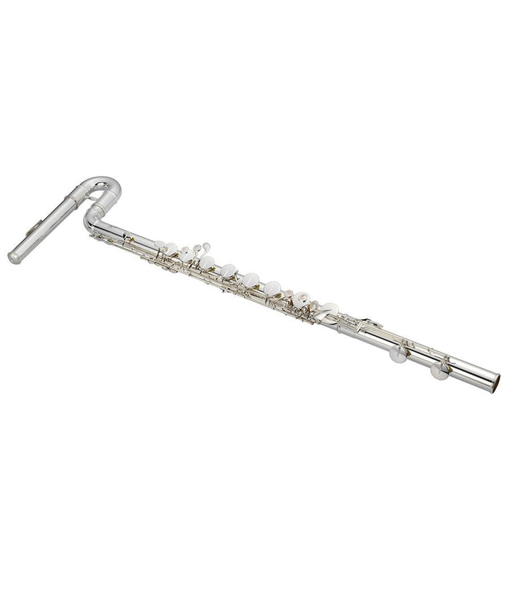 Jupiter JBF1100E Bass Flute vertical style, E - mechanism - Ev - Entz Music