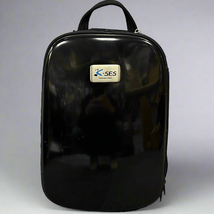 K - SES Compact Premium Bb Clarinet Case - Fiberglass Protection with Backstraps and Extra Storage - Ev - Entz Music