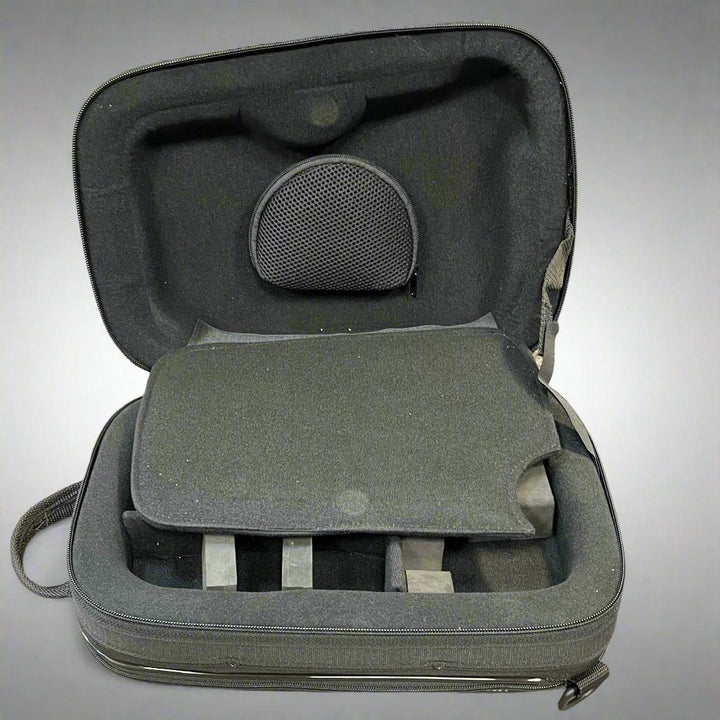 K - SES Compact Premium Bb Clarinet Case - Fiberglass Protection with Backstraps and Extra Storage - Ev - Entz Music