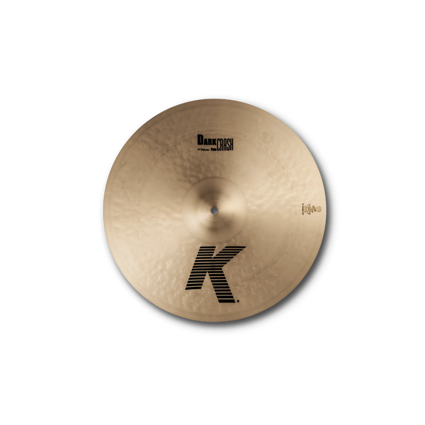 Zildjian K Dark Thin Crash Cymbal – 17" – Warm, Low-Pitched, Fast Decay (K0903)