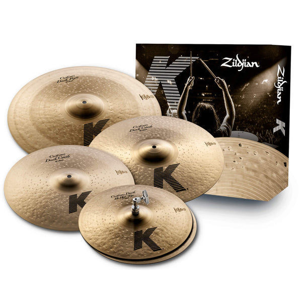 Zildjian K Custom Dark Cymbal Pack – Complete Set
