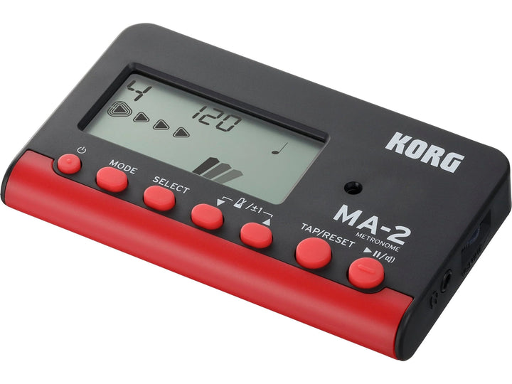 Korg MA - 2 Digital Metronome – Compact and Versatile Practice Tool - Ev - Entz Music