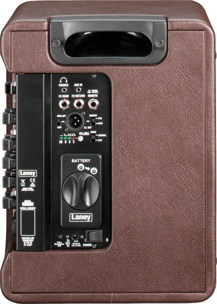 Laney A - Fresco - 2 Acoustic Guitar Amp - 60W Combo with Rechargeable Li - Ion Battery & Onboard Effects - Ev - Entz Music